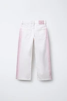 JEAN WIDE LEG TIE DYE