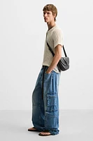 BUCKLED CROSSBODY BAG