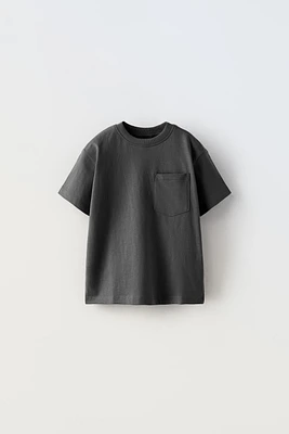 PLAIN POCKET T-SHIRT