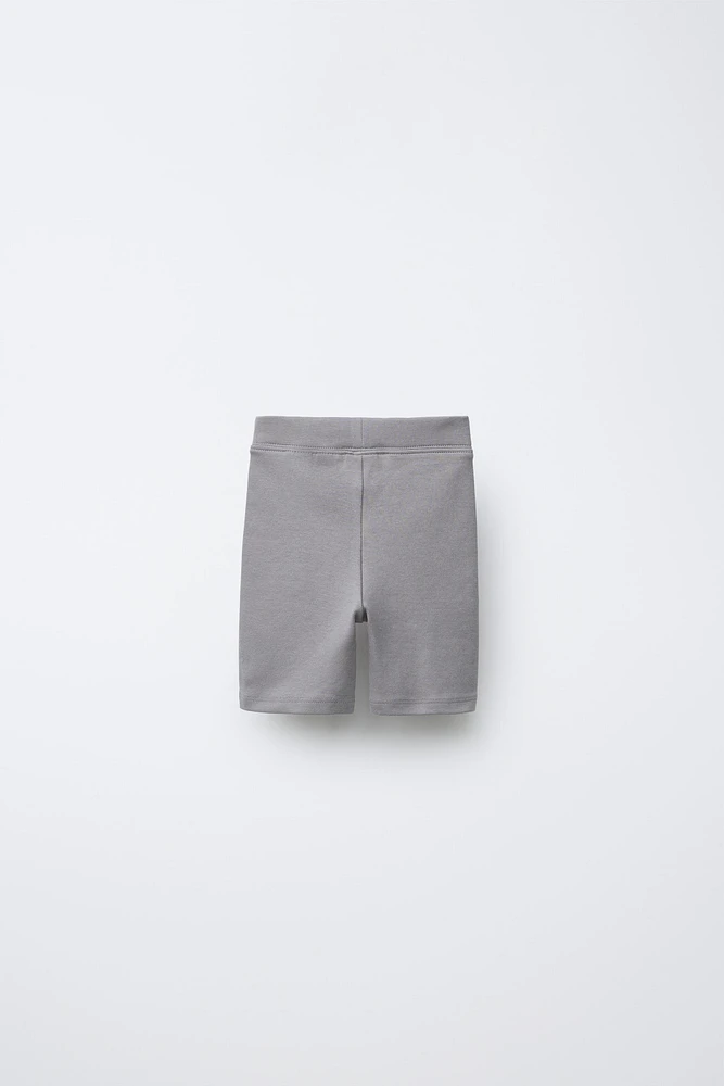 TWO-PACK FLORAL BIKE SHORTS
