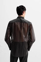 LIMITED EDITION SEMI-SHEER SHIRT