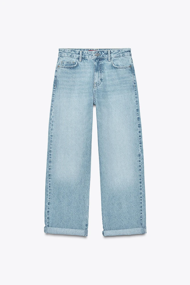 JEAN Z1975 COUPE DÉCONTRACTÉE TAILLE NORMALE REVERS SUR LE BAS