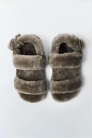 FURSKIN LEATHER SANDALS LIMITED EDITION