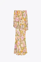 FLORAL PRINT DRESS - ZW COLLECTION LIMITED EDITION