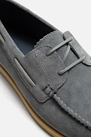 CHAUSSURES BATEAU EN CUIR