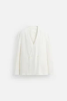 100% LINEN SUIT BLAZER