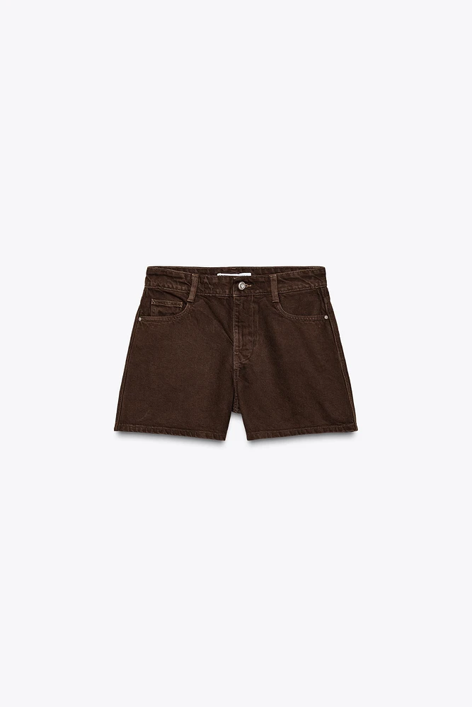 Z1975 MID-RISE MOM FIT SHORTS