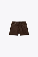 Z1975 MID-RISE MOM FIT SHORTS