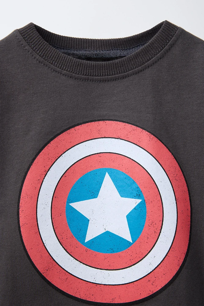 T-SHIRT IMPRIMÉ CAPTAIN AMERICA © MARVEL