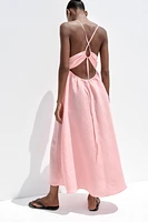 FLOWY MIDI DRESS