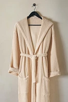 PEIGNOIR COTON WAFFLE