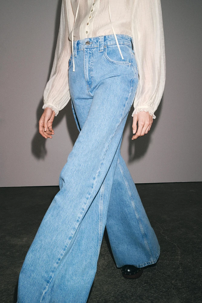 JEAN ZW COLLECTION JAMBES LARGES TAILLE HAUTE