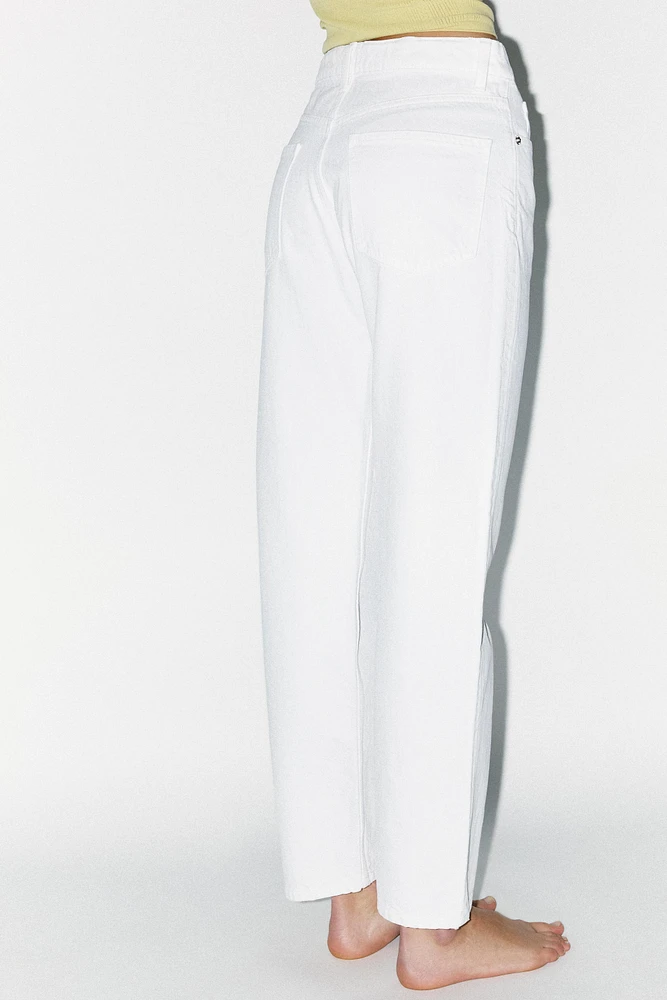 JEAN TRF MOM FIT AVEC TAILLE HAUTE