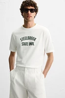 T-SHIRT INSCRIPTION RIB