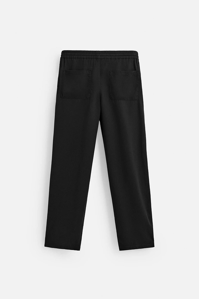 PANTALON REGULAR FIT LYOCELL - VISCOSE