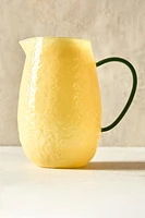 BOROSILICATE PITCHER WITH CONTRAST HANDLE