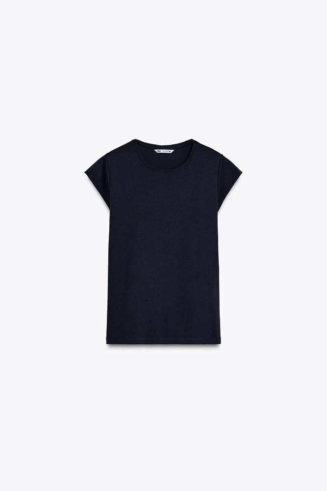 SHORT SLEEVE COTTON T-SHIRT