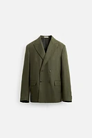 100% LINEN SUIT BLAZER