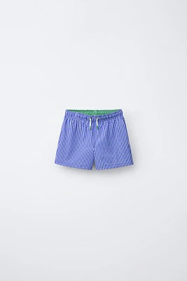 1-6 ANS/ BERMUDA DE BAIN EN SEERSUCKER