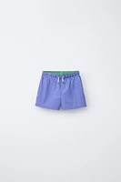 1-6 ANS/ BERMUDA DE BAIN EN SEERSUCKER