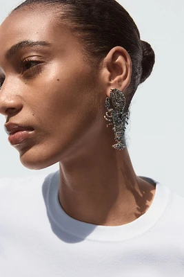 BOUCLES D'OREILLES HOMARD BRILLANTS
