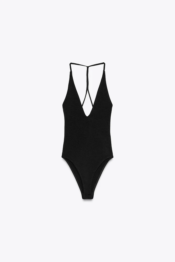 HALTER BODYSUIT