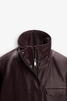 100% LEATHER JACKET ZW COLLECTION