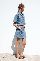 CHEMISE Z1975 COURTE EN DENIM