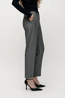 SOFT ANKLE-LENGTH PANTS