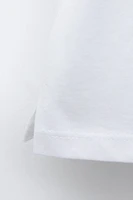 CROCHET HEART POCKET T-SHIRT