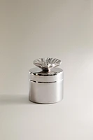 BOÎTE MÉTAL RONDE COQUILLAGE