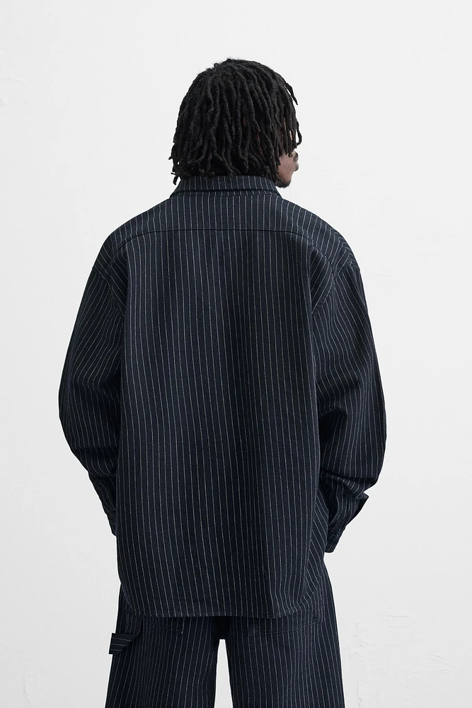 RELAXED FIT STRIPED SHIRT