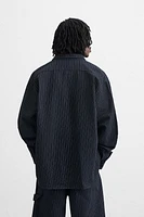 RELAXED FIT STRIPED SHIRT