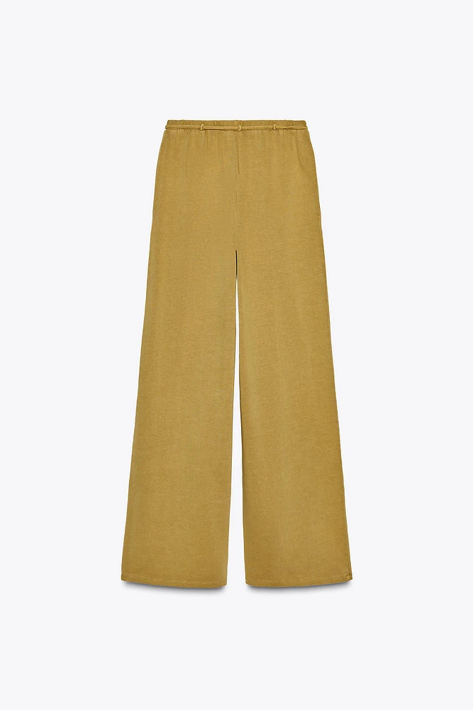 PANTALON DÉLAVÉ HEAVY COTTON