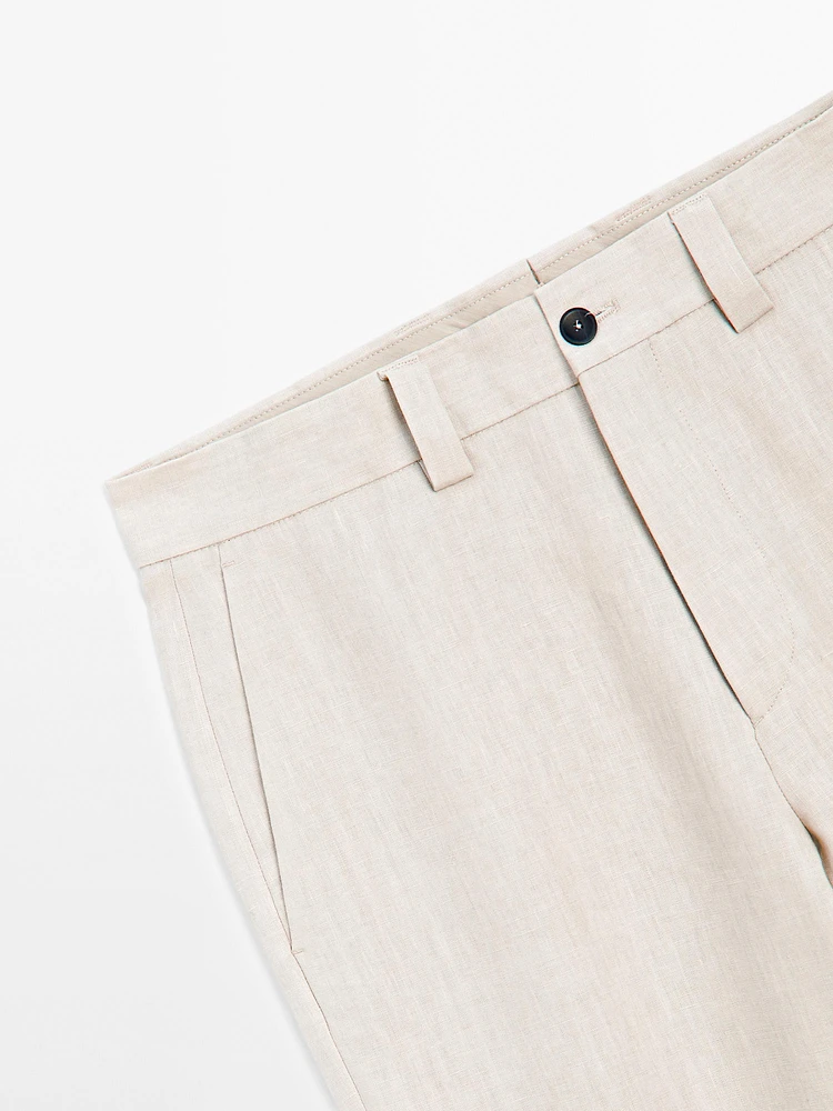 Pantalon de costume 100 % lin - Limited Edition