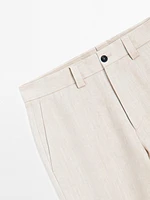 Pantalon de costume 100 % lin - Limited Edition