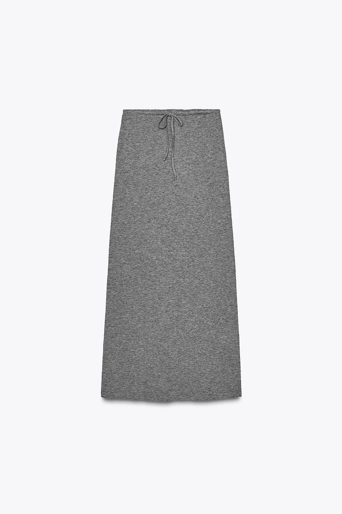 100% WOOL LONG SKIRT