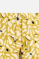 FLORAL PRINT REGULAR SWIM SHORTS