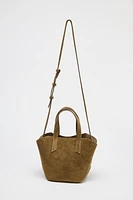 SUEDE MINI SHOPPER