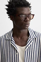 GEOMETRIC JACQUARD SHIRT