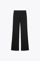 HIGH-WAISTED FLARE PANTS