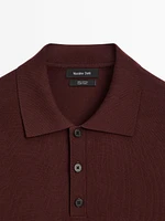 Polo en maille regular fit 100 % coton
