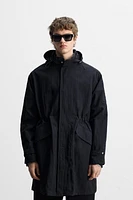 REGULAR FIT TECHNICAL PARKA