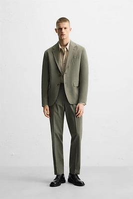 WOOL SUIT PANTS