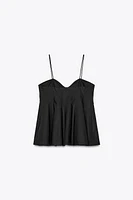 ZW COLLECTION PEPLUM TOP