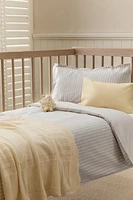 HOUSSE DE COUETTE ENFANT RAYURES RÉVERSIBLE