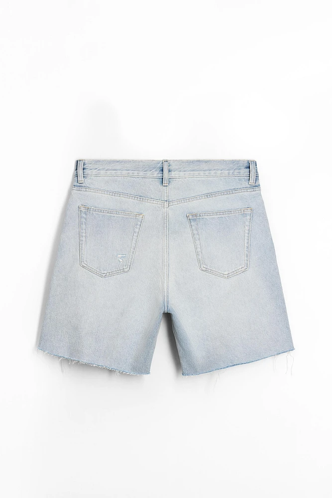BERMUDA EN DENIM DÉCHIRÉ ZW COLLECTION