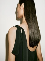 Crepe top with knot detail - Limited Edition