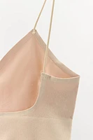 SEAMLESS TRIANGLE BRALETTE
