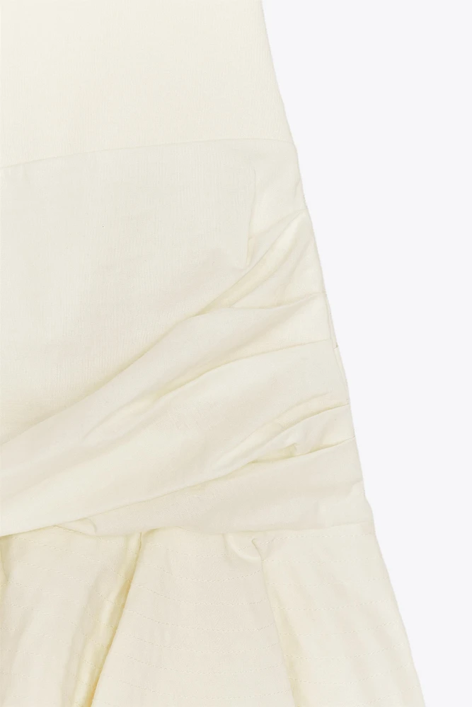 SHORT COMBINATION VOLUME DRESS